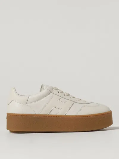 HOGAN SNEAKERS HOGAN WOMAN COLOR WHITE,H32449001