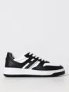 Hogan H630 Sneakers With Rubber Sole And Perforated Detailing In Weiss