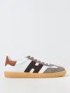 Hogan Cool Lace-up Leather Sneakers In Weiss