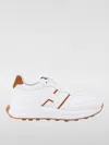 Hogan Smooth Leather Sneakers In Weiss