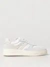 Hogan H630 Leather And Suede Sneakers In Weiss