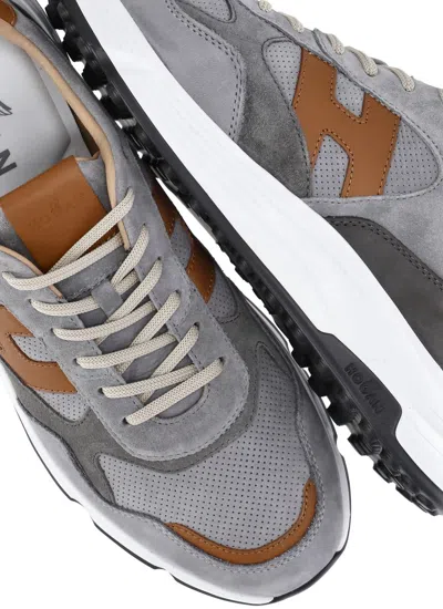 Hogan Sneakers  Hyperlight Browngrey In Grey