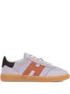 Hogan Cool Side H Patch Sneakers In Neutral