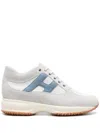 Hogan Interactive Panelled Sneakers In Ivory