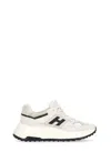 Hogan Lace-up Sneakers Mesh Panels In White