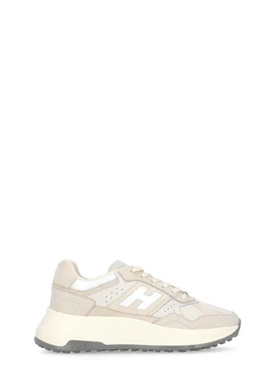 Hogan Sneakers Ivory In Beige