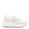 Hogan Chunky Sole Sneakers With Layered Design In Gray