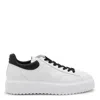 Hogan Low-top H-stripes Leather Sneakers In White