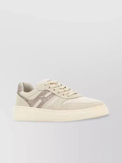 HOGAN SNEAKERS LOW-TOP SILHOUETTE GLITTER DETAIL