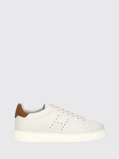 Hogan Sneakers Men Color Beige In Animal Print