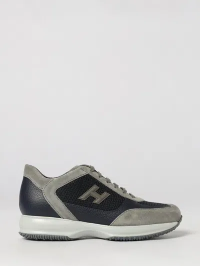 Hogan Sneakers Men Color Blue In Multi