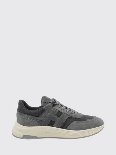 Hogan Sneakers Men Color Grey In Blue