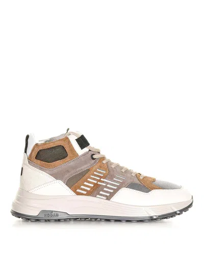 Hogan Sneakers Mid Top Hyperlight In Brown