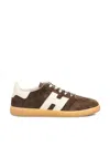 Hogan Cool Suede Sneakers In Brown