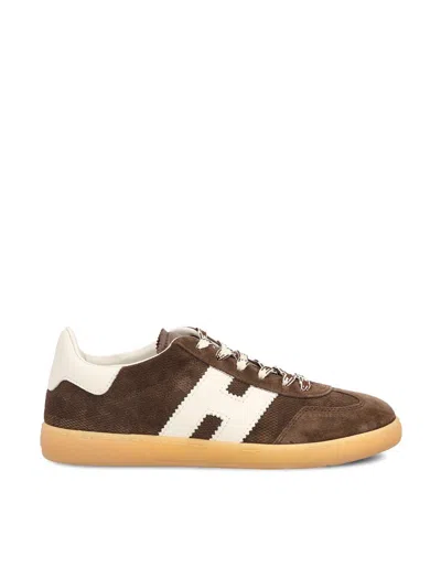 Hogan Cool Suede Sneakers In Multi