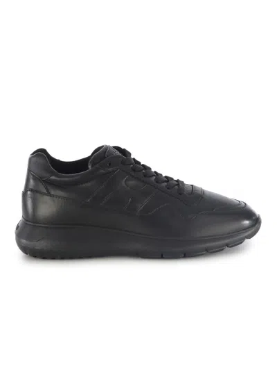 Hogan Sneakers  Interactive³ Made Of Leather In Black