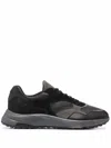 Hogan Hyperlight Low-top Sneakers In Nero Catrame Scuro