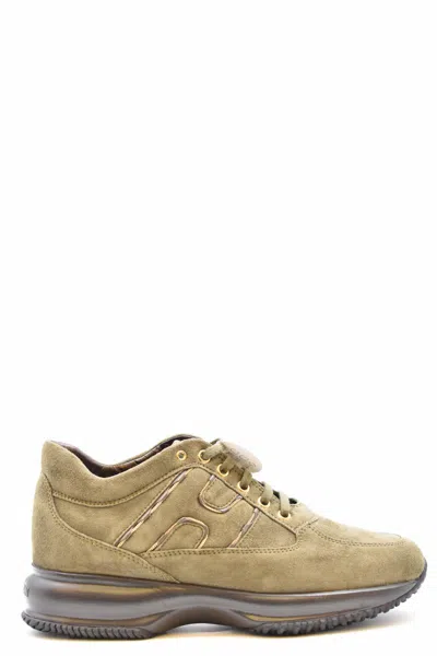 Hogan Sneakers In Olive