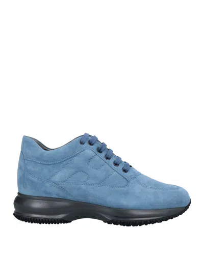 Hogan Sneakers In Pastel Blue