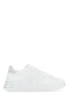 Hogan Leather Sneakers With Glittered Patch