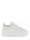 Hogan H-stripes Leather Trainers In White