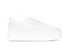 Hogan Skyscraper Leather White Sneakers In White