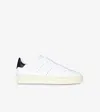 Hogan H672 White Leather Sneakers In White