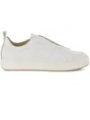 Hogan White Slip On Sneakers In White