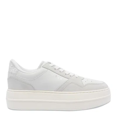 Hogan High-top Sneakers Padded Collar In White