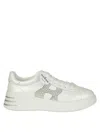 Hogan Sneakers Elevated Perforated Detail In White