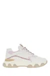 Hogan Lac-up Low-top Sneakers In White