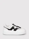 Hogan Nappa Leather Sneakers With Extralight Eva Sole In White