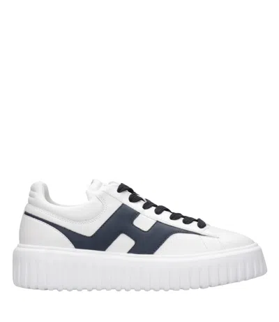 Hogan H-stripes Low-top Sneakers In White