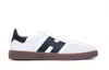 Hogan Sculpted Sneakers With Contrasting Accents In White
