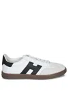 Hogan Sculpted Sneakers With Contrasting Accents In White