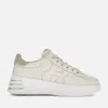 Hogan Rebel Platform Sole Low-top Sneakers In White