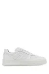 Hogan White Leather H630 Sneakers In White