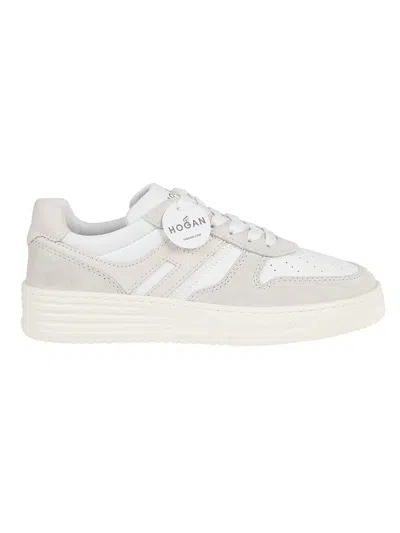Hogan Leather Sneaker In White
