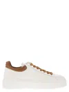 Hogan Sneakers White In White/cognac