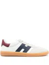 Hogan Cool Leather Sneakers With Nappa And Suede Inserts