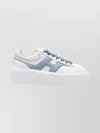 Hogan Sneakers With Panelled Design And Platform Sole In White
