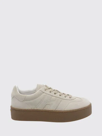 Hogan Sneakers Woman Color Sand In Multi
