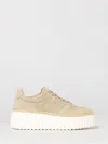 Hogan Light Biscuit H710 H-stripes Basket Sneakers In Brown