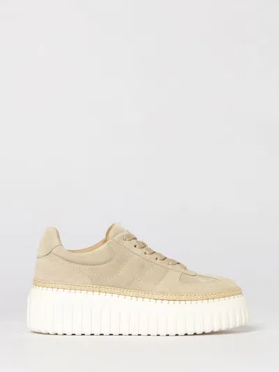 HOGAN HOGAN SNEAKERS WOMAN COLOR BEIGE,H89799022