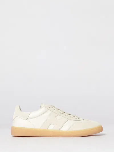 Hogan Sneakers  Damen Farbe Beige In White
