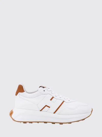 Hogan H641 Leather Sneakers In White