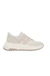 Hogan Sneakers In Yogurt+pastel Pink