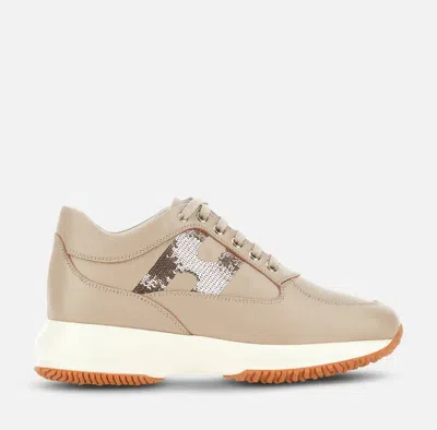 Hogan Low-top Sneakers In Zenzero