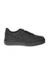 Hogan Splicing Design Leisure Sports Shoes In Black