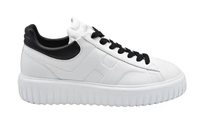 Hogan Sporty Accents And Chunky Sole Sneakers In White